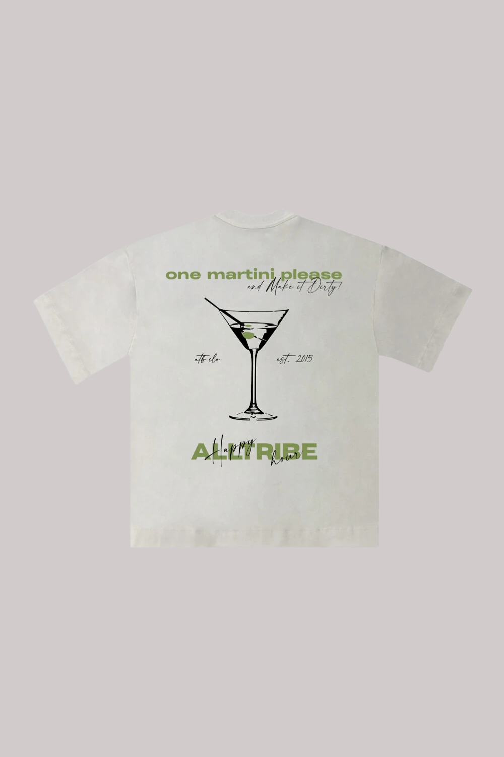 CAMISETA ALLTRIBE OVERSIZED MARTINI