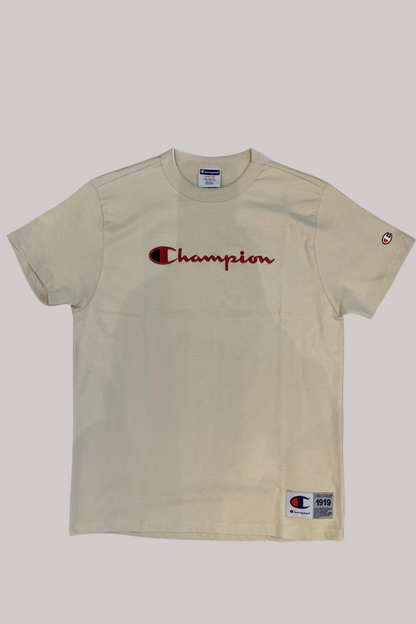 CAMISETA CHAMPION BORDADO EVA TECIDO MEIA MALHA GROSSO