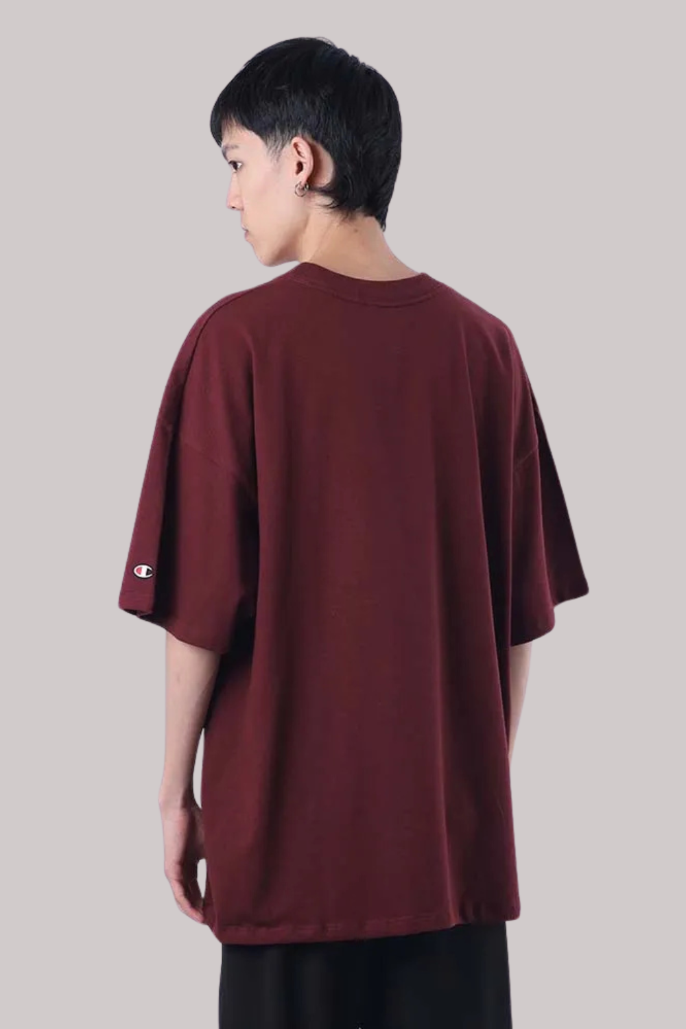 CAMISETA CHAMPION OVERSIZED MINI SCRIPT SURTON