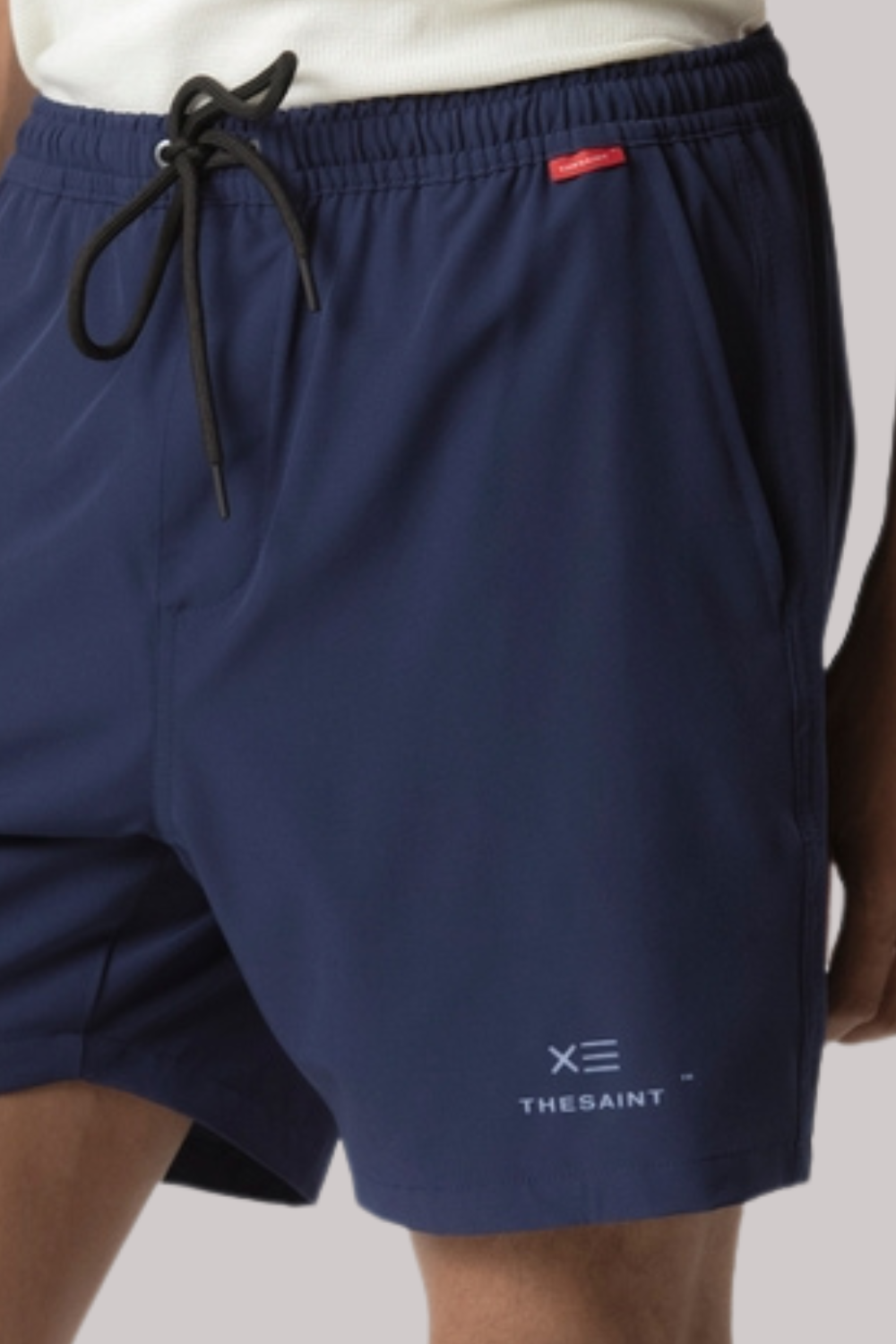 SHORTS THE SAINT NYLON FLAG NAVY