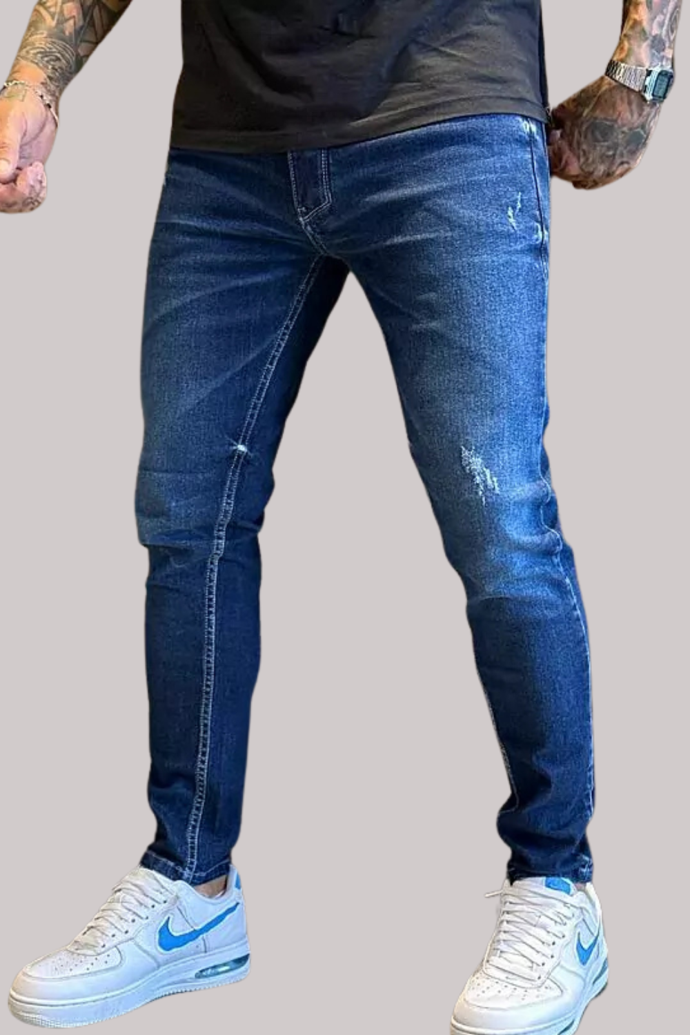 CALÇA JEANS JAY JONES SLIM FIT AZUL SLIM003
