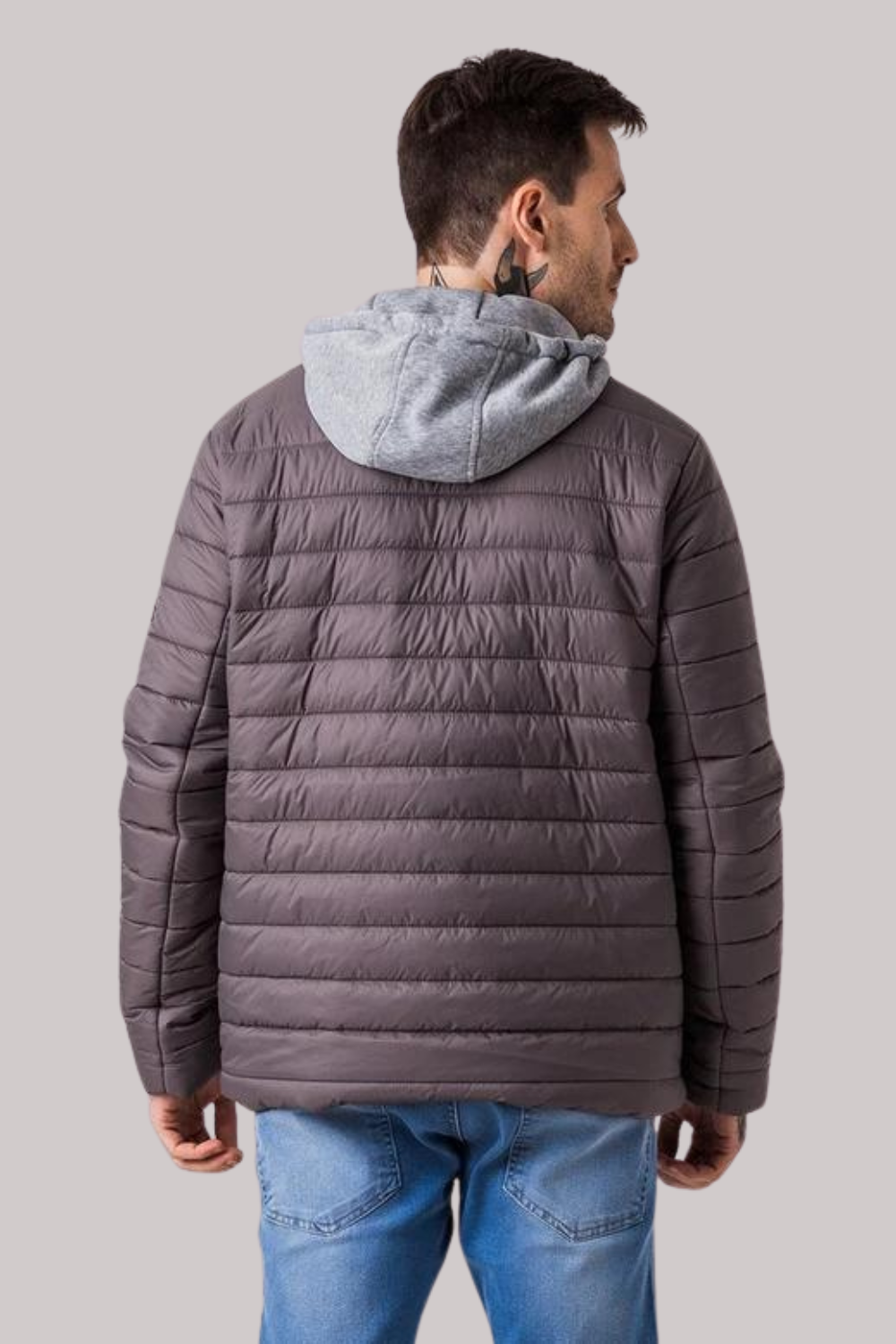 JAQUETA ROCK SODA PUFFER COM TOUCA