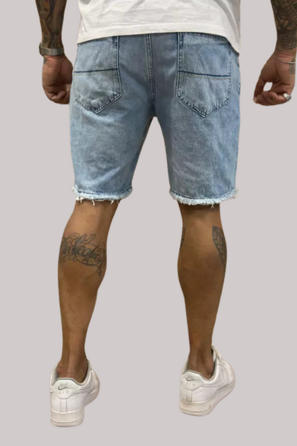 BERMUDA JEANS LLEVA DESTROYED