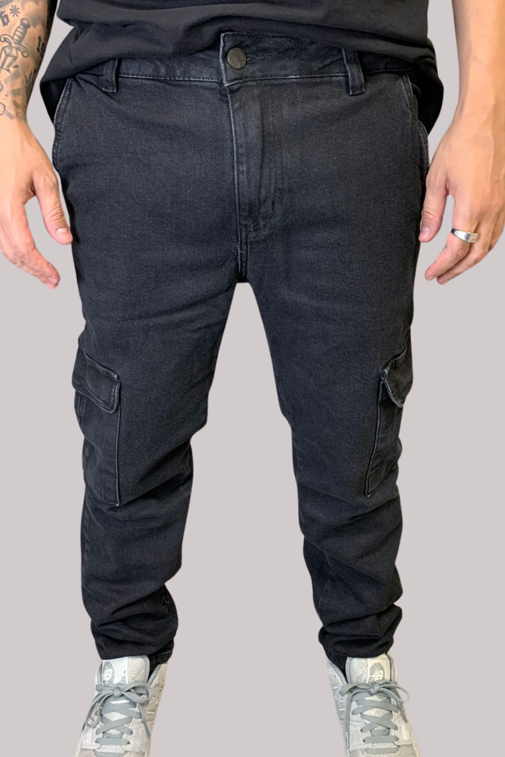 CALÇA ROCK SODA CARGO BL