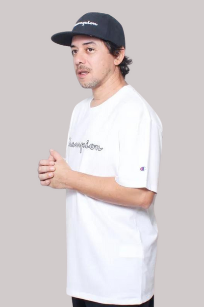 CAMISETA CHAMPION LEV MC SCRIPT