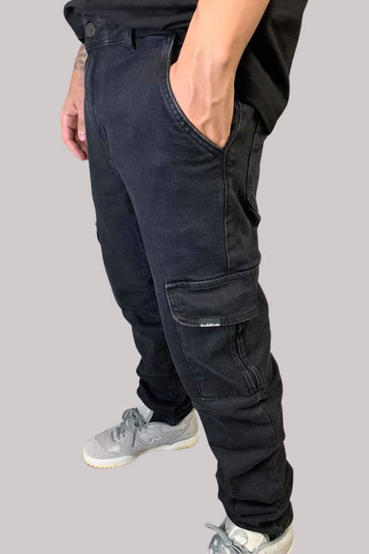 CALÇA ROCK SODA CARGO BL