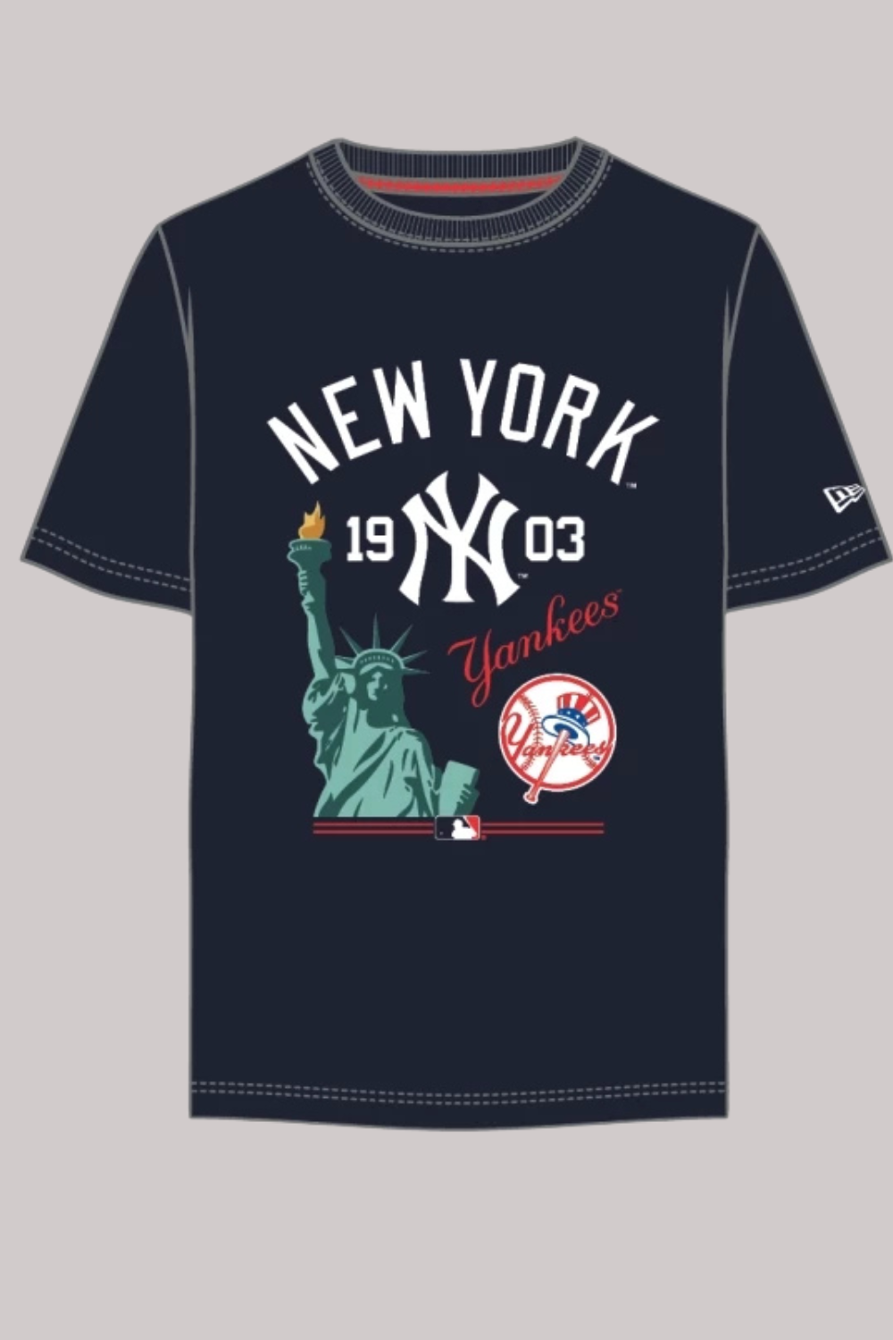 CAMISETA NEW ERA REGULAR MLB NEW YORK YANKEES FAN MBI25TSH016