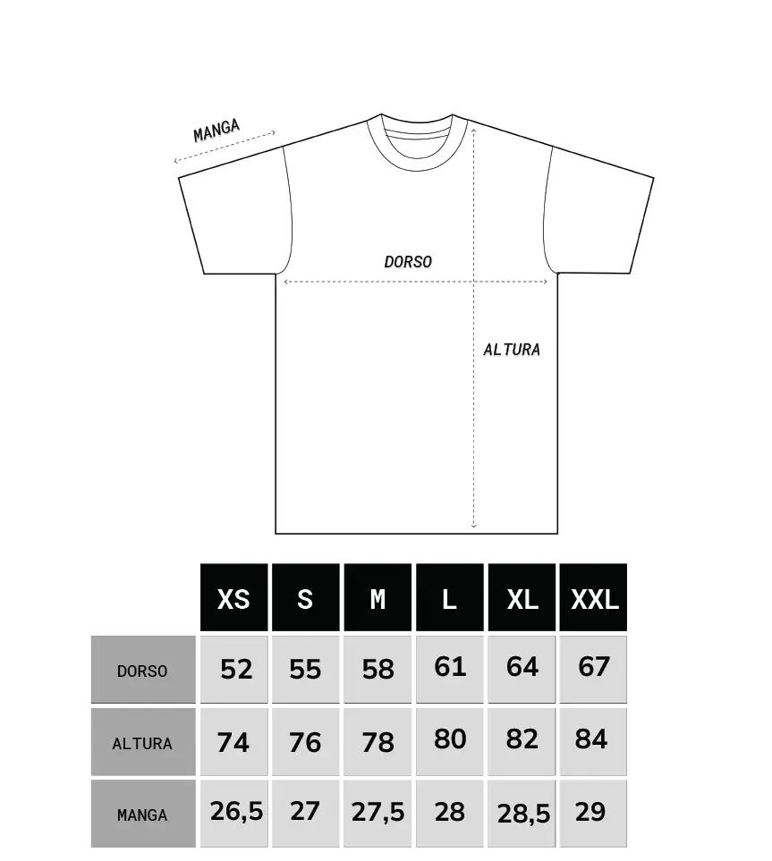 CAMISETA HIGH TEE PUNK TS741