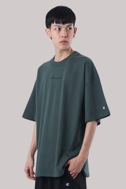 CAMISETA CHAMPION OVERSIZED MINI SCRIPT SURTON