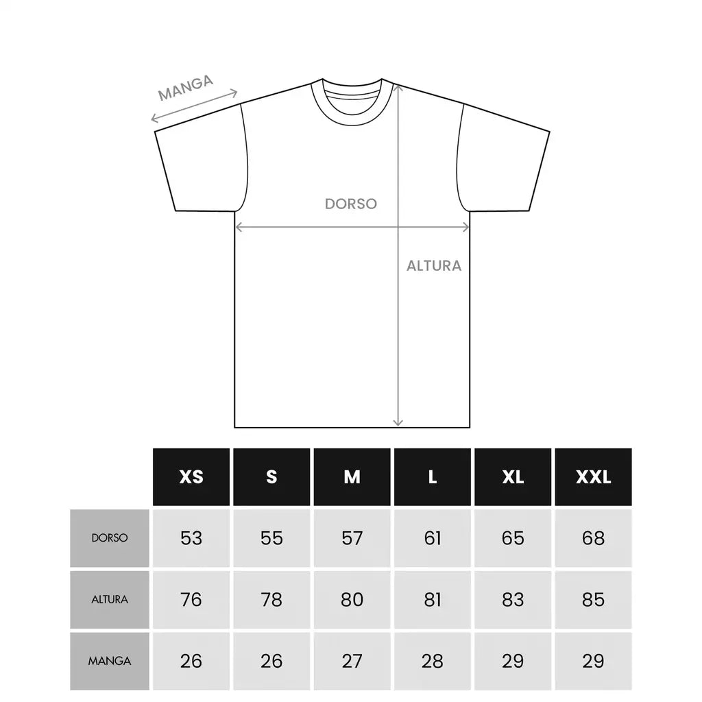 CAMISETA HIGH OVERSIZED TEE SACRED