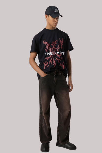 CAMISETA THE SAINT CHROME FLAME