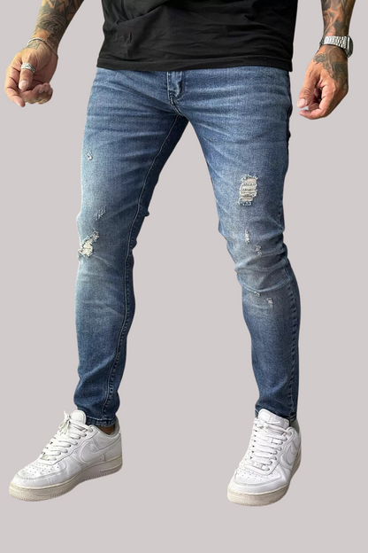 CALÇA JEANS ESCURO COM PUIDOS JAY JONES JAY8013