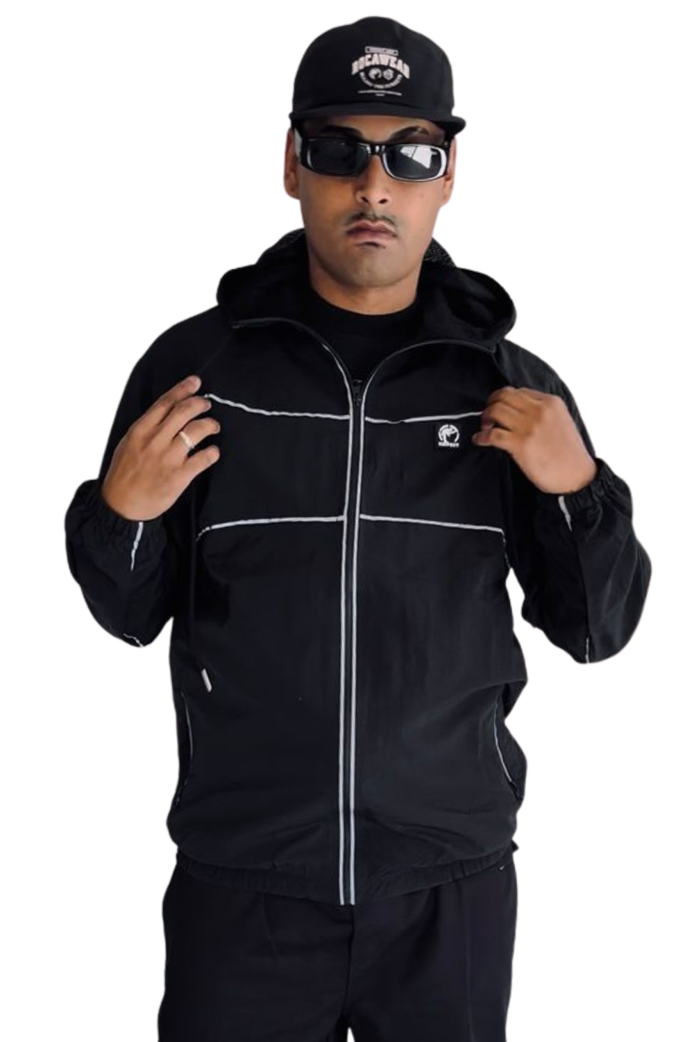 CORTA VENTO RESPECT VIES REFLETIVO CORT-01-PT-RFT