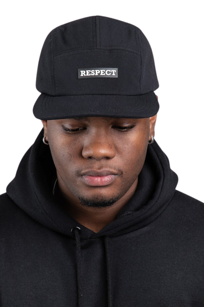 BONÉ  RESPECT FIVE PANEL LOGO LASER BON3LPT