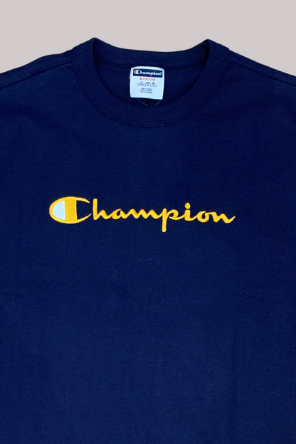 CAMISETA CHAMPION BORDADO EVA TECIDO MEIA MALHA GROSSO