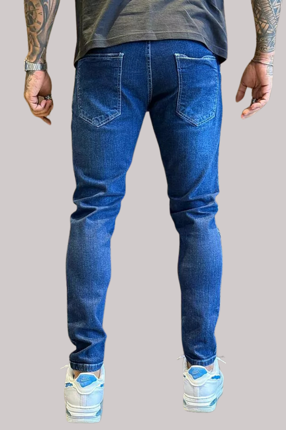 CALÇA JEANS JAY JONES SLIM FIT AZUL SLIM003
