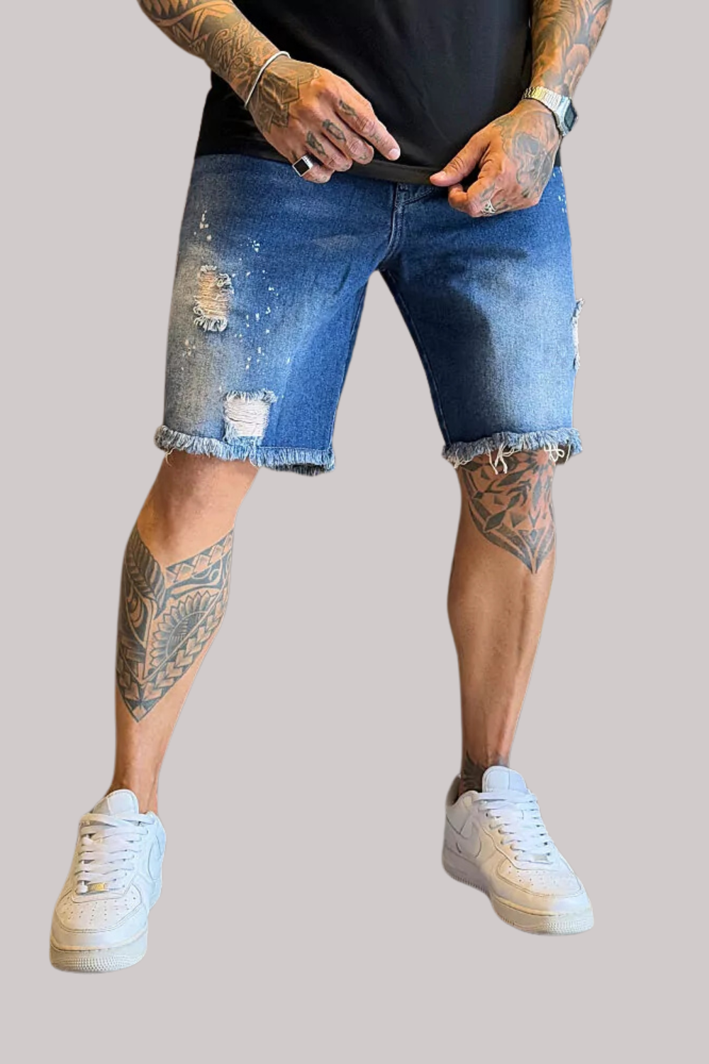 BERMUDA JEANS JAY JONES 3D DESTROYED JAY7946
