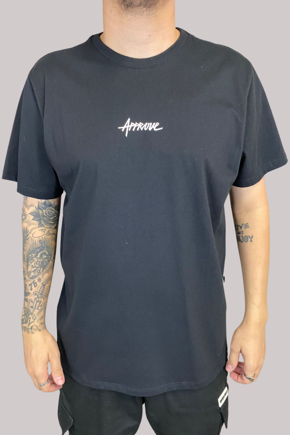 CAMISETA APPROVE BOLD SKULL AND BONES