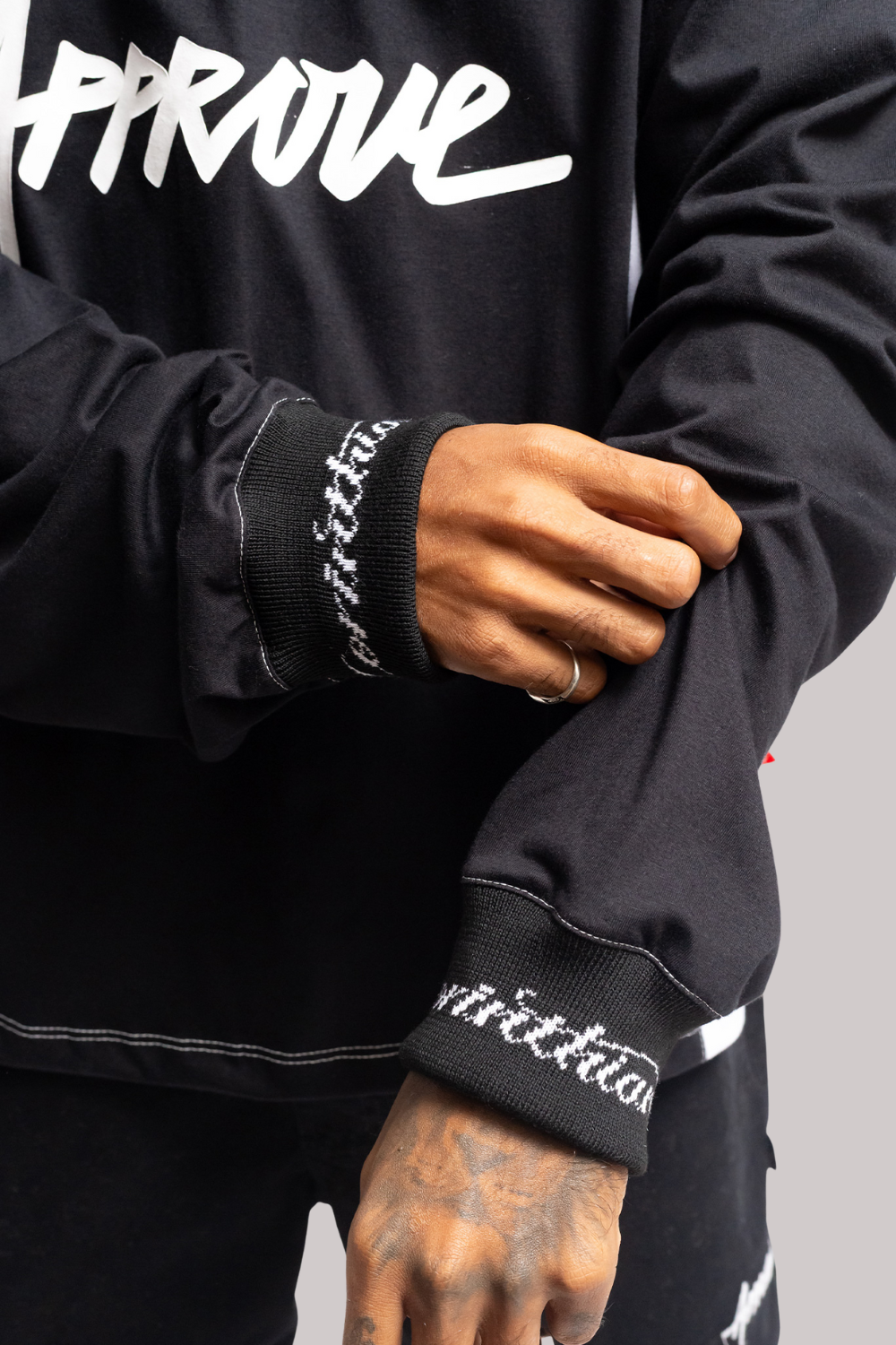 CAMISETA MANGA LONGA APPROVE X CORINTHIANS II