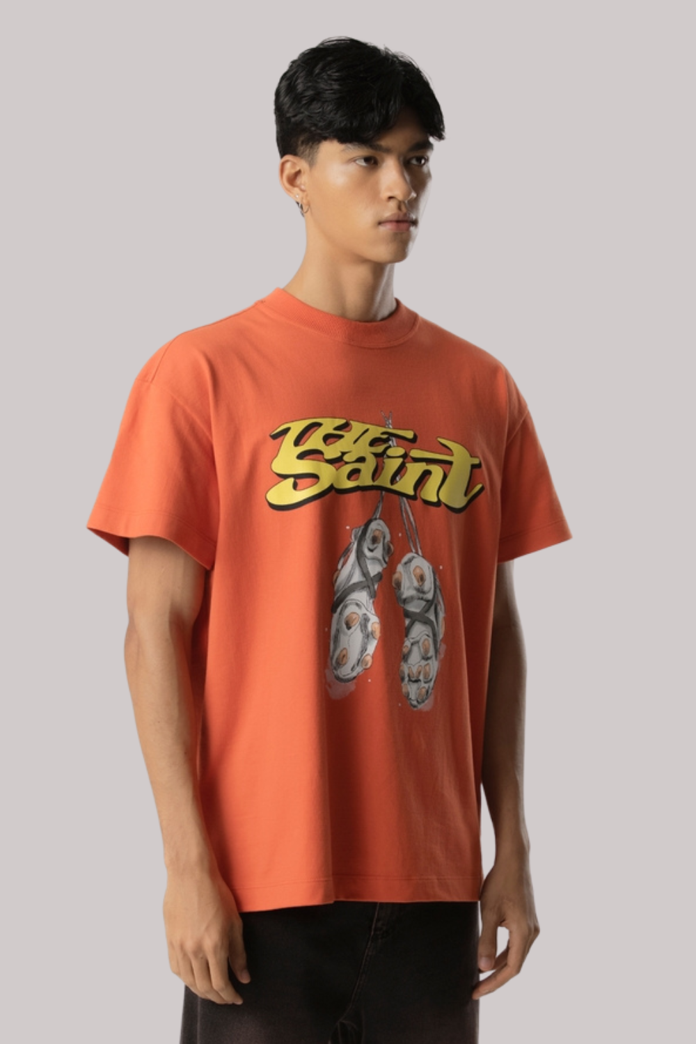 CAMISETA THE SAINT BOXY CLEATS ORANGE