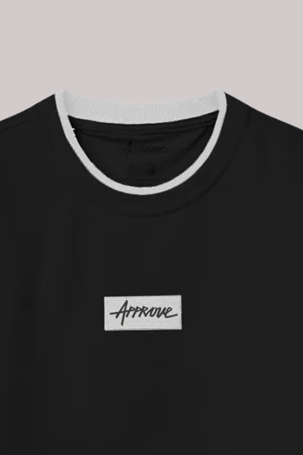 MOLETOM APPROVE CARECA CLASSIC BOX BLACK