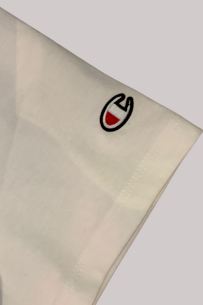 CAMISETA CHAMPION BORDADO EVA TECIDO MEIA MALHA GROSSO