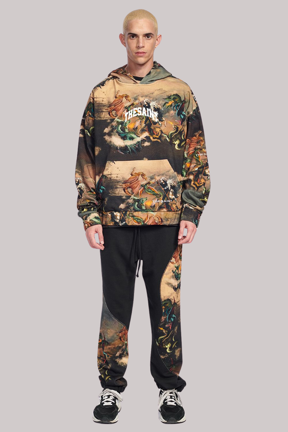 MOLETOM THE SAINT FULL PRINT RENAISSANCE ESTAMPADO