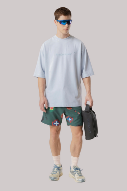 CAMISETA THE SAINT OVERSIZED UNIC BASIC EMBROIDERY