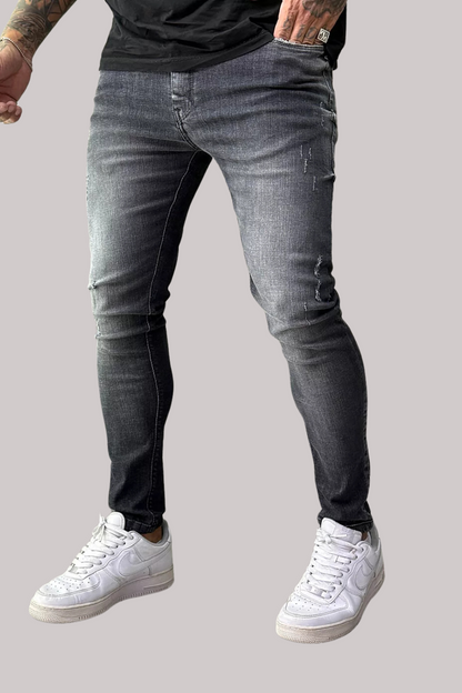 CALÇA JEANS CINZA COM PUÍDOS JAY JONES JAY7971