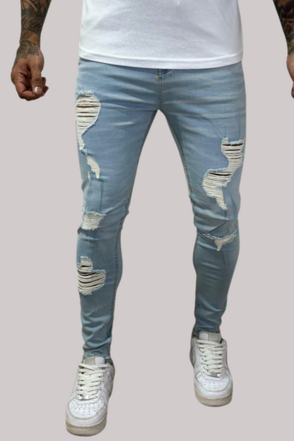 CALÇA LLEVA JEANS DESTROYED