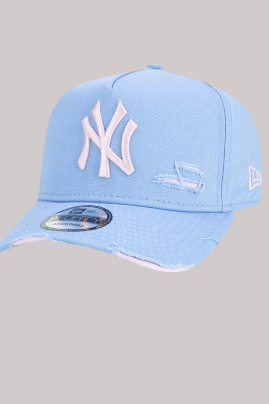 BONE NEW ERA 9FORTY DESTROYED MLB NEW YORK YANKES