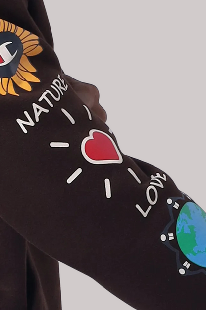 BLUSA MOLETOM CHAMPION CANGURU NURTURE NATURE