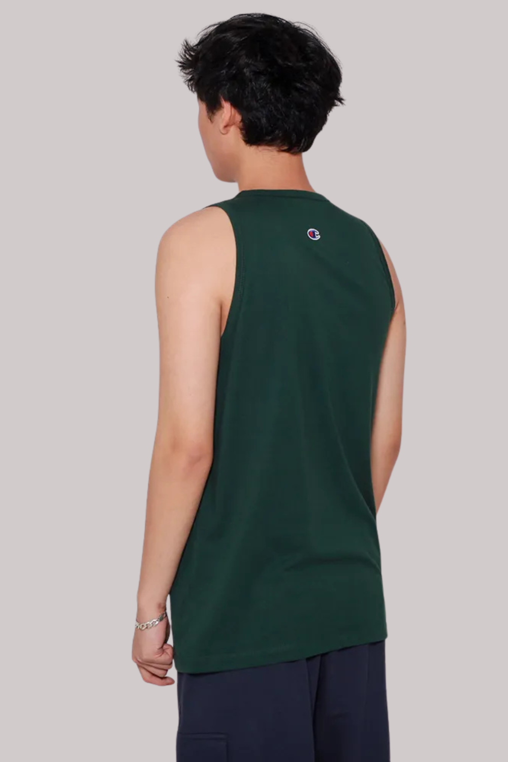 CAMISETA REGATA CHAMPION ATHLETIC LOGO BORDADO