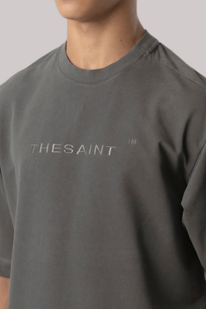 CAMISETA THE SAINT OVERSIZED UNIC BASIC EMBROIDERY