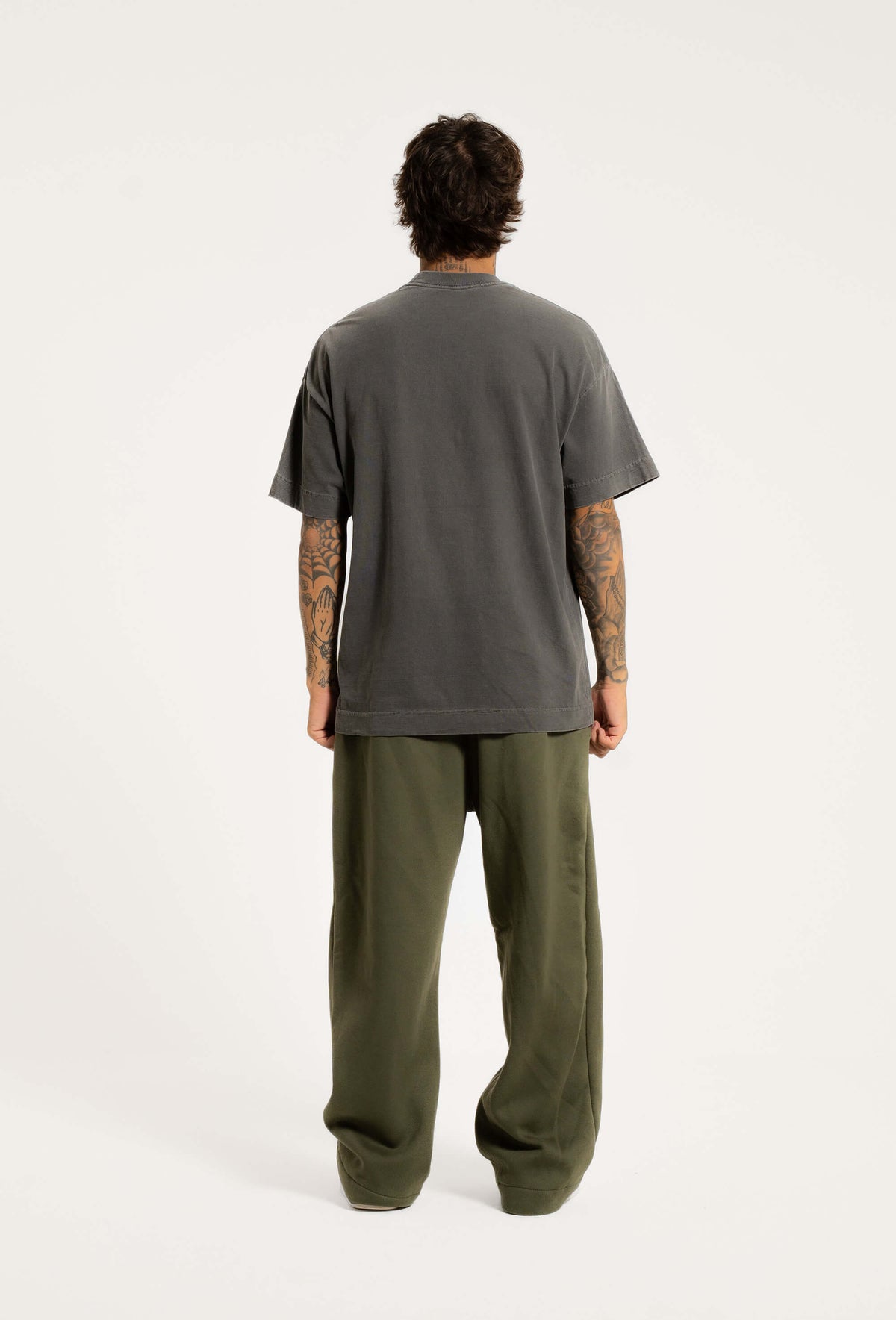 Camiseta Heavy Oversized - Chumbo