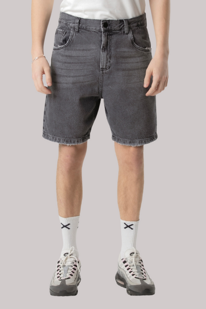 SHORTS THE SAINT DENIM ACID WASH