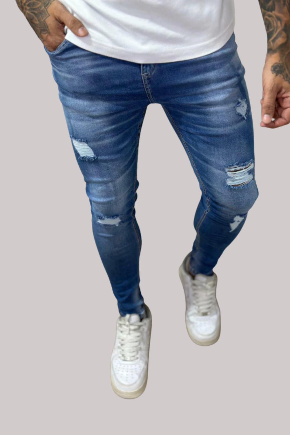 CALÇA JEANS LLEVA DESTROYED CJLLEVA0039