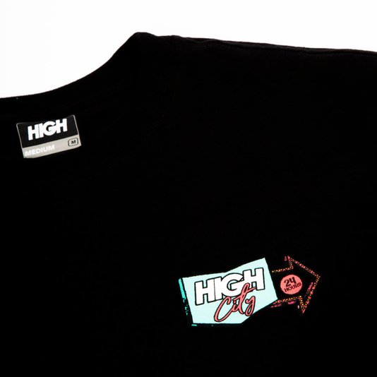 Camiseta high tee ca preto