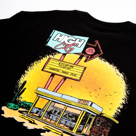 Camiseta high tee ca preto