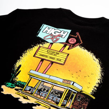 Camiseta high tee ca preto