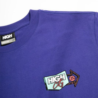 Camiseta high roxo