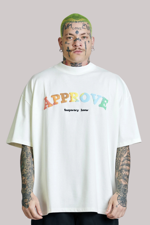 CAMISETA APPROVE HUGE NEW RAINBOW