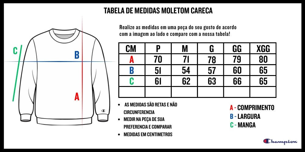 MOLETOM CHAMPION CREWNECK ATH SCRIPT GF88BY06794OFF