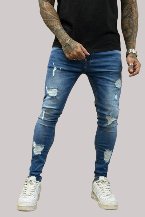 CALÇA JEANS LLEVA DESTROYED CJLLEVA0036