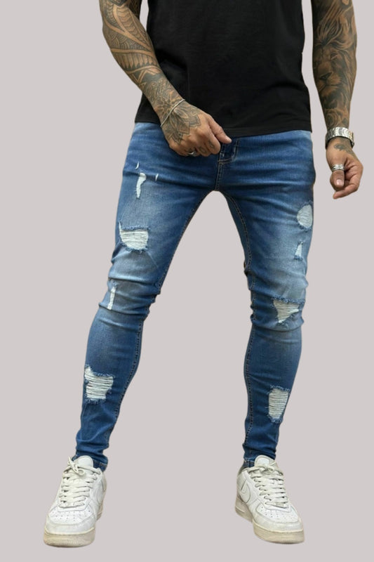 CALÇA JEANS LLEVA DESTROYED CJLLEVA0036