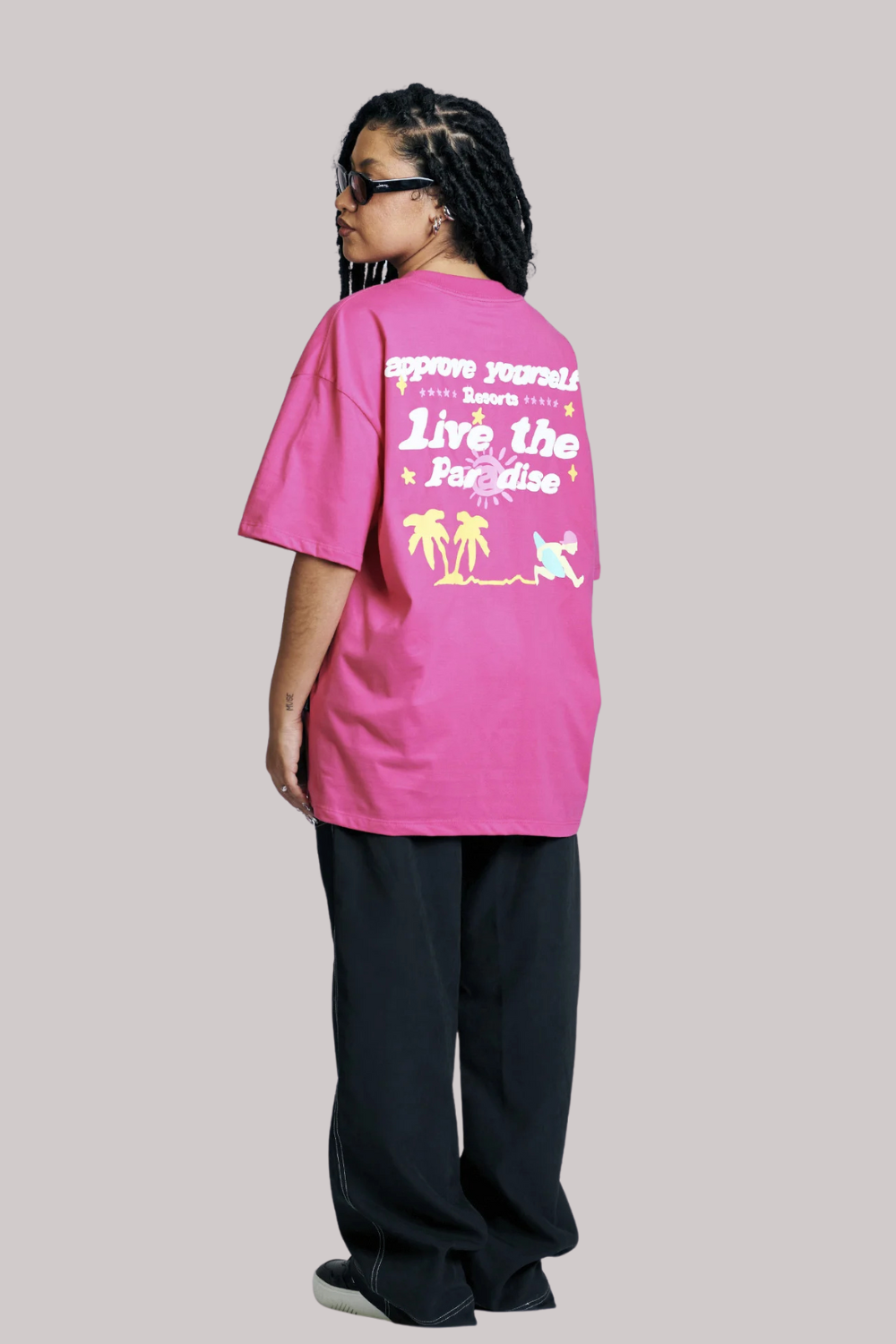 CAMISETA APPROVE HUGE RESORT BEGE