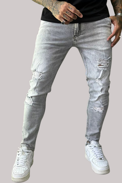 CALÇA JEANS DESTROYED CINZA JAY JONES JAY7973