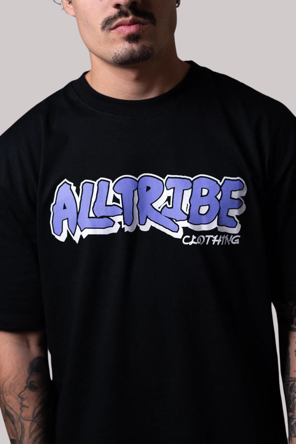 CAMISETA ALLTRIBE OVERSIZED PURPLE