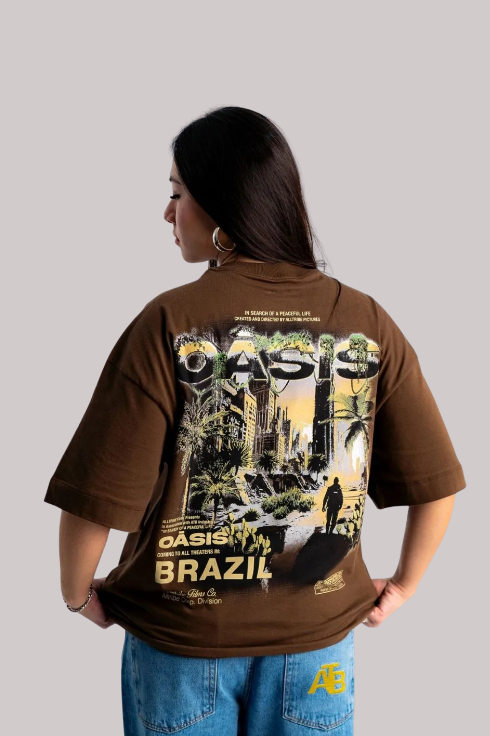 CAMISETA ALLTRIBE OVERSIZED CHAOS