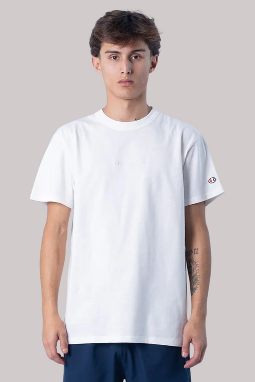 CAMISETA M C CHAMPION HERITAGE TECIDO MEIA MALHA GROSSO